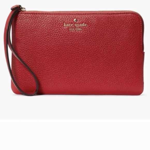 NWT Kate Spade Red Wristlet